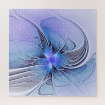 Abstrakt Modernes Fraktal Art Lavendel