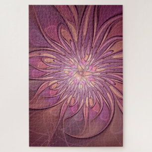 Abstrakt Modernes Fraktal Florenz Kunst, Dichtung  Puzzle