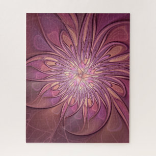 Abstrakt Modernes Fraktal Florenz Kunst, Dichtung  Puzzle