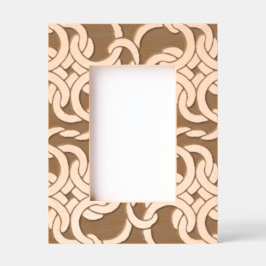 Abstrakt Modernes keltisches Knot Elegante Geätzte Rahmen