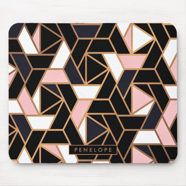Abstrakt Moisac Mousepad (Vorne)