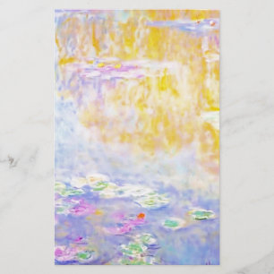 abstrakt, Monet Seerosen 7 Briefpapier