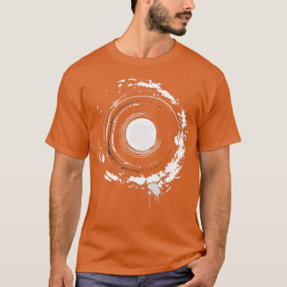 Abstrakt Moon Art Motive T-Shirt
