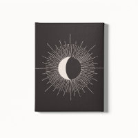Abstrakt Moon Burst Eclipse
