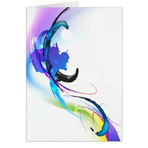 Abstrakt Morning Glory Paint Spritzers