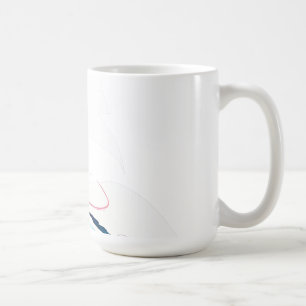 Abstrakt Morning Glory Paint Spritzers Tasse