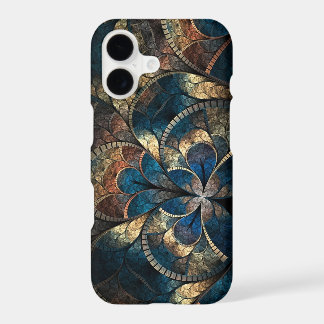 Abstrakt Mosaik Blues iPhone 7 Pluss