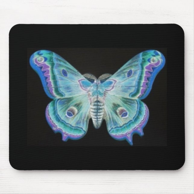 Abstrakt Moth Mousepad (Vorne)