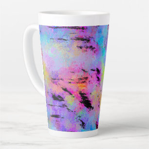 Abstrakt mottles Multicolor Milchtasse