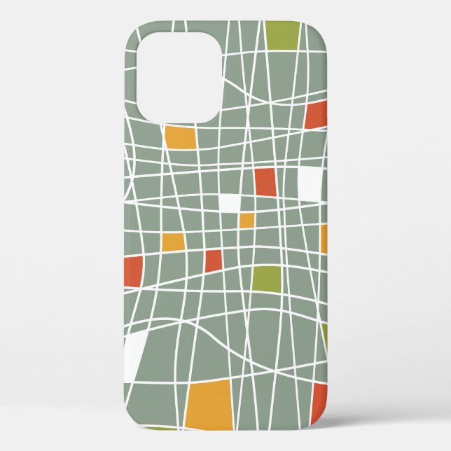 Abstrakt Nahtlos: Modernes Musterdesign. Case-Mate iPhone Hülle (Rückseite)