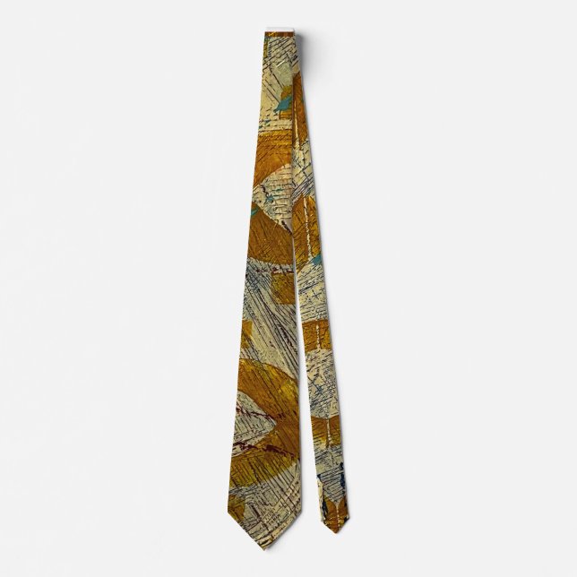 Abstrakt Neck Tie Krawatte (Vorderseite)