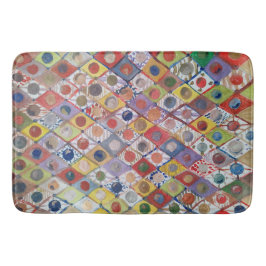 Abstrakt No 4 Spiel wie Kinder Malerei Badematte