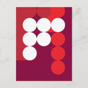 Abstrakt Nr. 15 Postkarte