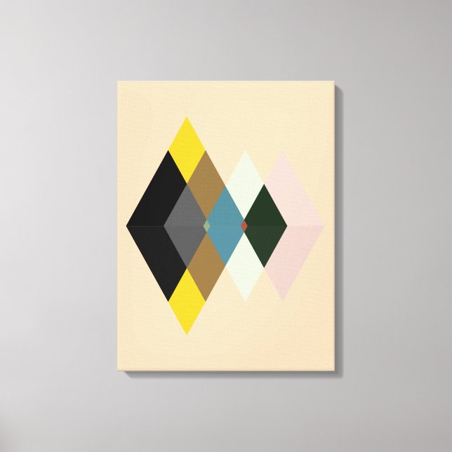 Abstrakt Nr. 709 Leinwanddruck (Vorderseite)
