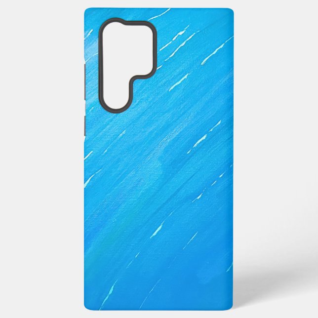 Abstrakt Ocean Wave Samsung Case - Küstenart des D Galaxy Hülle (Rückseite)