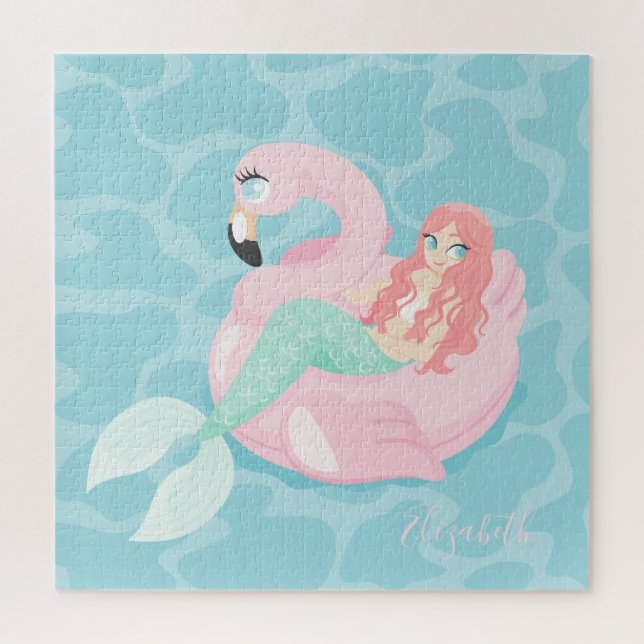 Abstrakt Ombre Holographische Ananas Puzzle (Vertikal)