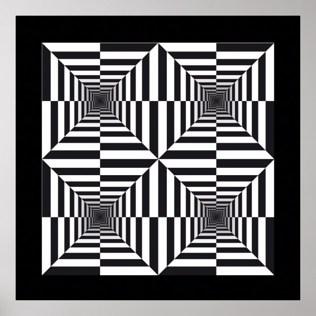 Abstrakt op Art Poster (Vorne)