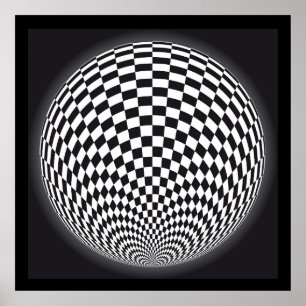 Abstrakt op Art Poster