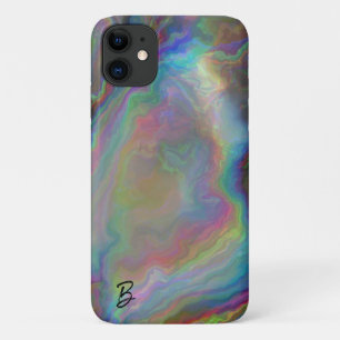 Abstrakt Opal Agate Personalisiert Phone Case