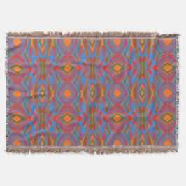 Abstrakt Orange Decke