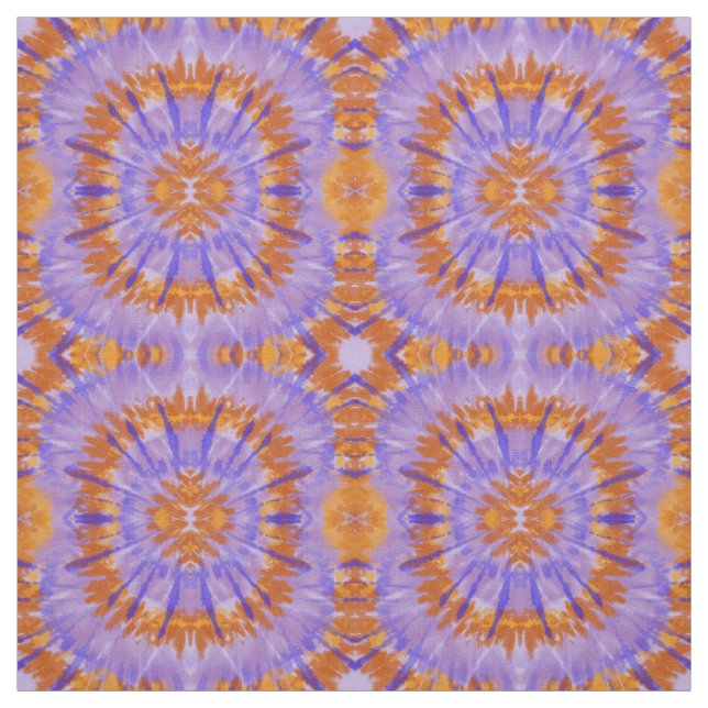 Abstrakt orange und blau stoff (Muster)