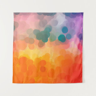 Abstrakt orangefarbener Hintergrund. Illustration Wandteppich