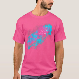 Abstrakt Origami Bird T-Shirt