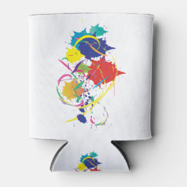 Abstrakt Paint Spritzer Art Modern Cool.ai Dosenkühler