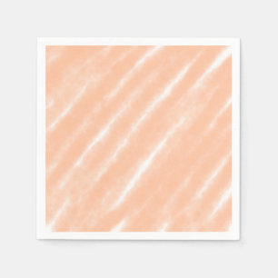Abstrakt Peach Fuzz Wasserfarbe Moderne Minimalist Serviette