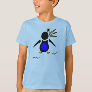 Abstrakt Pinguin Kids American Apparel T - Shirt