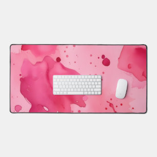 Abstrakt Pink auf Pink Schreibtischunterlage