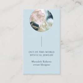 Abstrakt Planet Mystical Cosmic Entrepreneur Visitenkarte