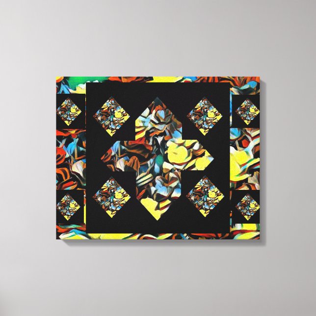 Abstrakt Plus Unterschrift Leinwand Kunst/Träumen (Vorderseite)