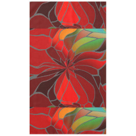Abstrakt Poinsettia Tableclout Tischdecke