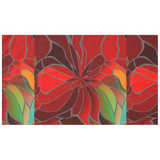 Abstrakt Poinsettia Tableclout Tischdecke