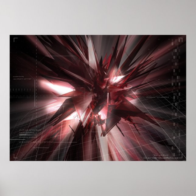 abstrakt poster (Vorne)