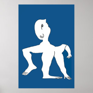 Abstrakt Poster