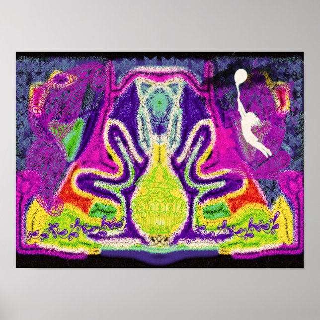 Abstrakt Poster (Vorne)