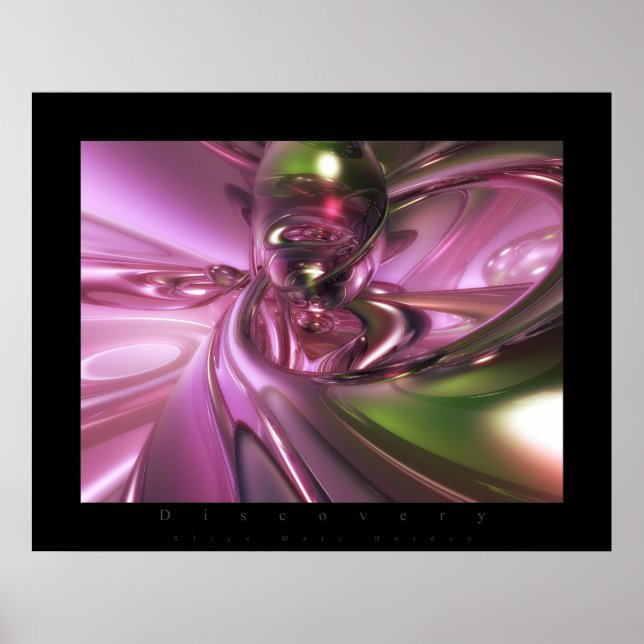 Abstrakt Poster (Vorne)