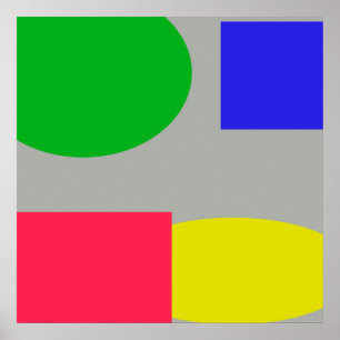 Abstrakt Poster
