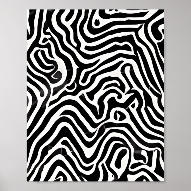 Abstrakt Poster (Vorne)