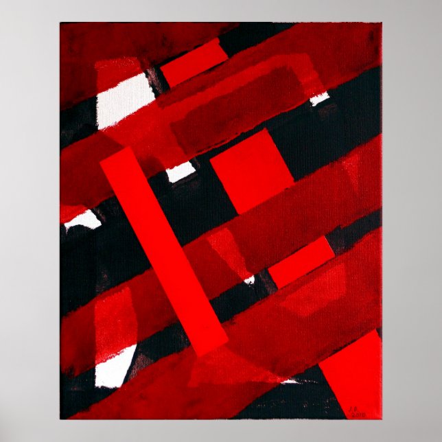Abstrakt Poster (Vorne)