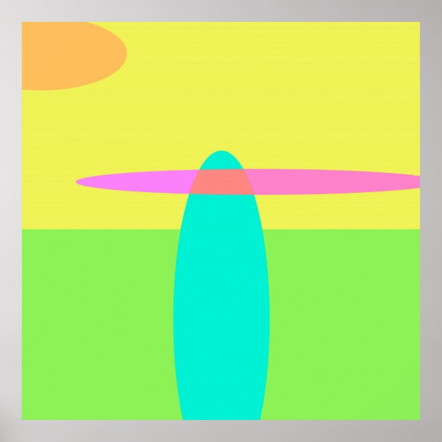 Abstrakt Poster (Vorne)