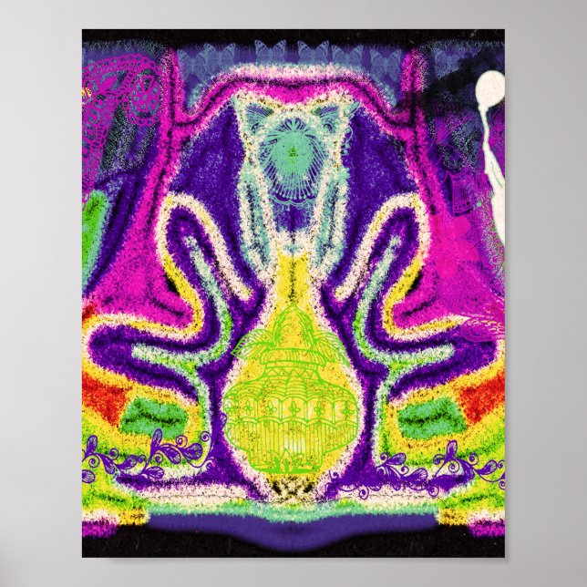 Abstrakt Poster (Vorne)