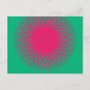 abstrakt postkarte