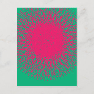 abstrakt postkarte