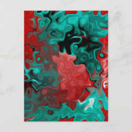 Abstrakt Postkarte