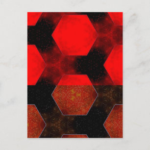 Abstrakt Postkarte