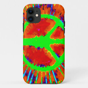 Abstrakt Psychedelic Krawatte Dye Peace Sign Case-Mate iPhone Hülle