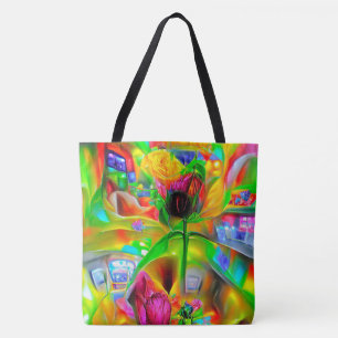 Abstrakt Psychedelische Blume